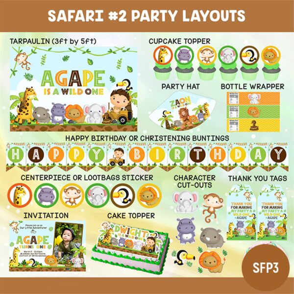 Safari #2 Party Layouts Thumbnail