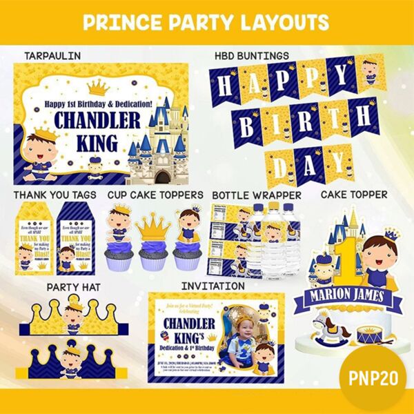 Prince Party Layouts Thumbnail