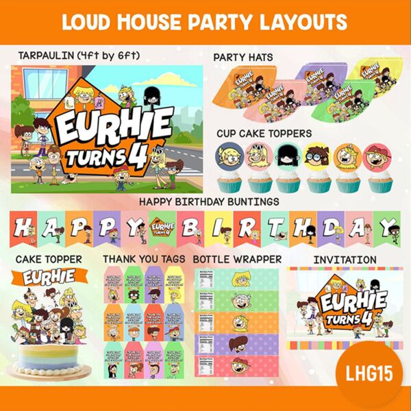 Loud House Party Layouts Thumbnail