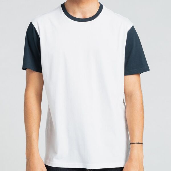 TC Cotton Combi Roundneck T-Shirt Thumbnail