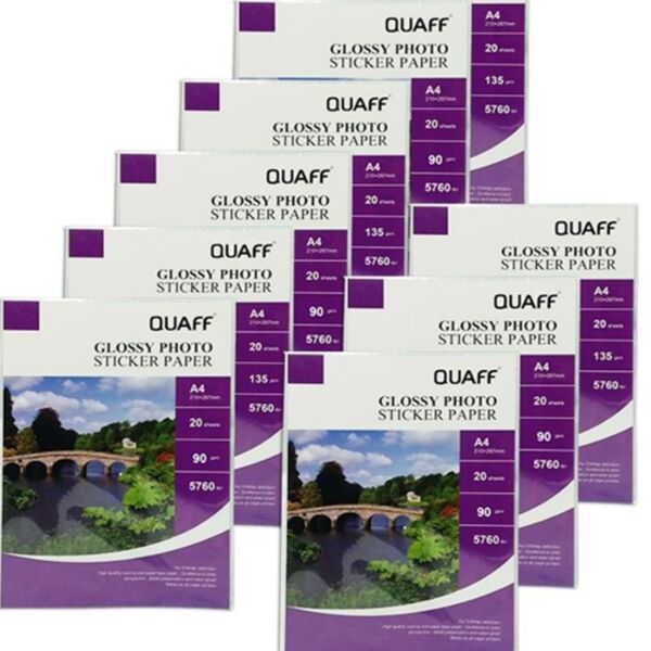 Quaff PP pearl sticker A4 (20's) Thumbnail