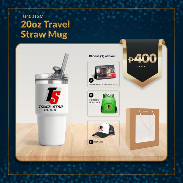 20oz Travel Straw Mug Thumbnail