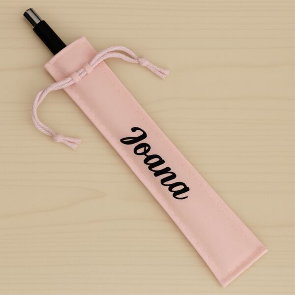 Leather Drawstring Ballpen Holder Thumbnail