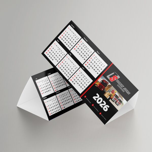 9.2 x 4" Tent Calendar Thumbnail