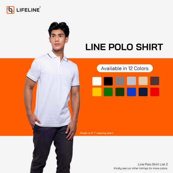 Lifeline Line Polo Shirt Thumbnail