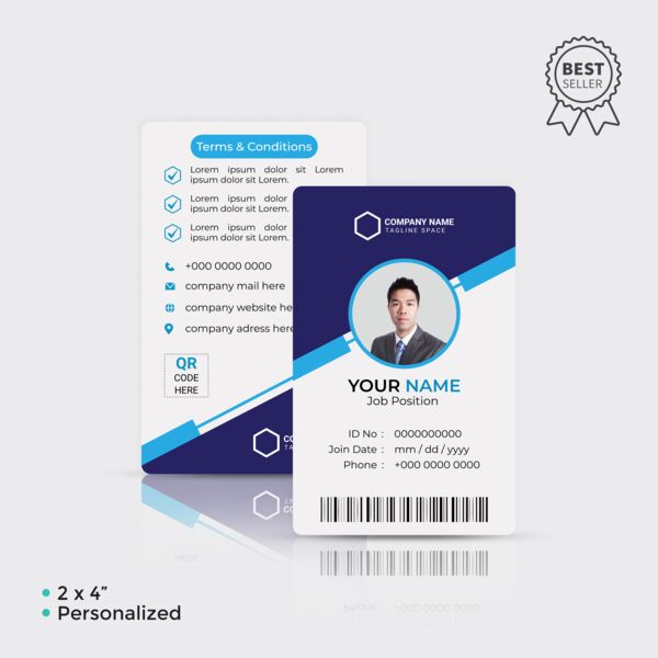 Standard PVC ID Card 2 Side Print Thumbnail