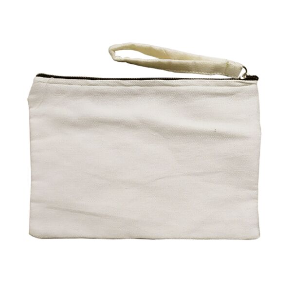 Pouch w/ Handle & Black Zipper Thumbnail