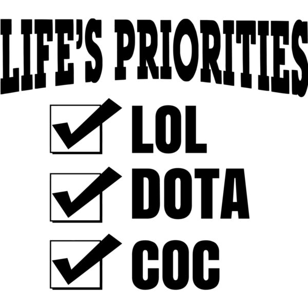 Checkbox - (Life's Priorities) Lol, Dota, Coc - CB5 Thumbnail