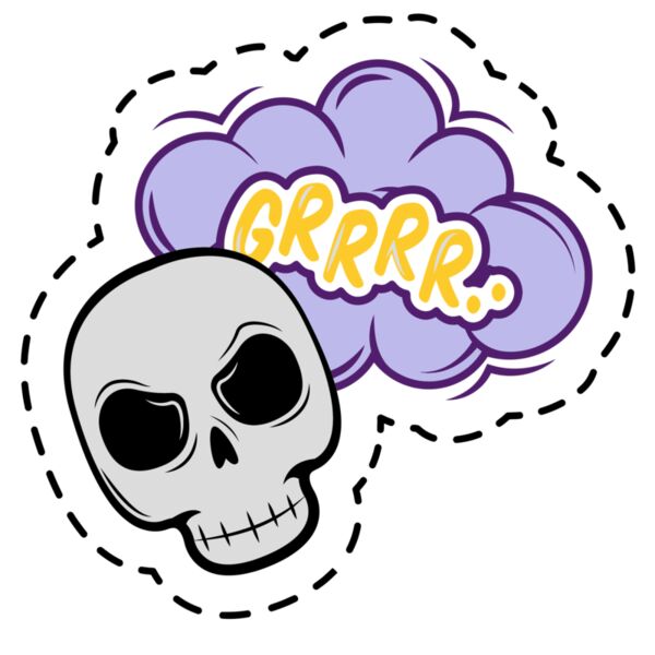 Trending - GRRRR - Skull - CT7 Thumbnail