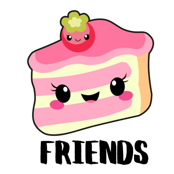 Food Buddies - Strawberry Cake - Friends - FB10 Thumbnail