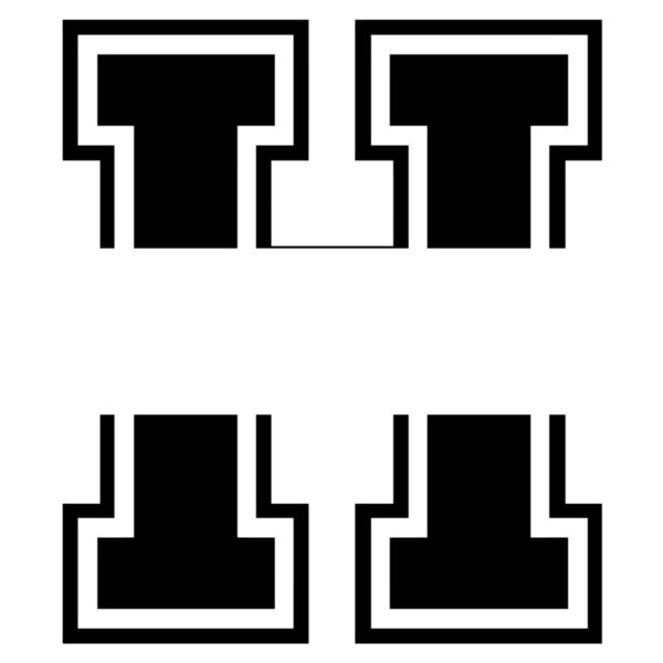 Varsity - Letter H - VN-H Thumbnail