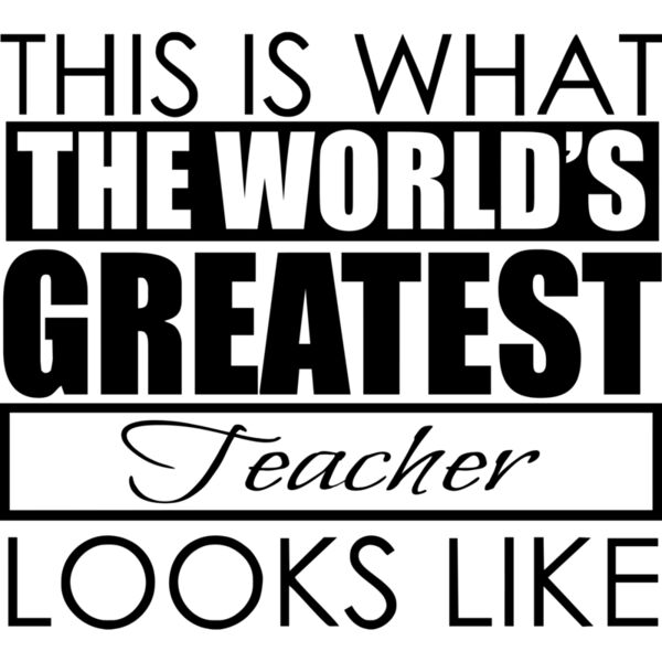 Worlds Greatest - Teacher - WG5 Thumbnail