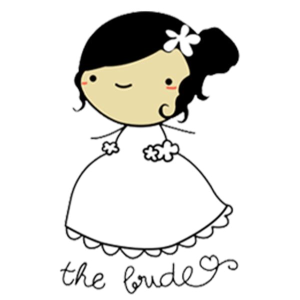 Couple Fixed Designs - The Bride - WD01-G Thumbnail