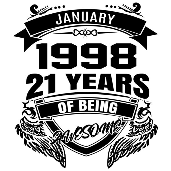 January - 1998 - 21 Years - YA1 Thumbnail