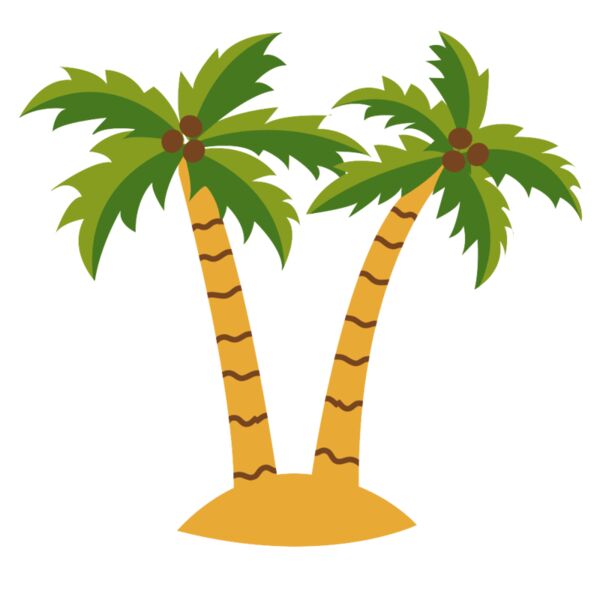 Summer Sticker - Coconut Tree - VSS27 Thumbnail
