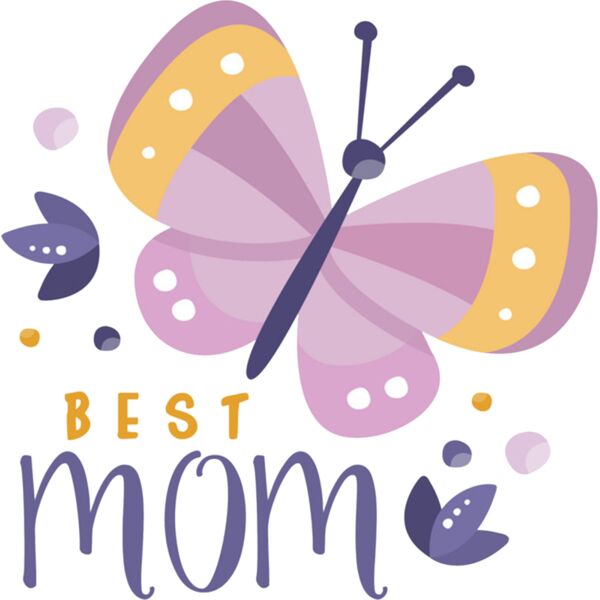Mothers Day - Butterflies - Best Mom - MOM18 Thumbnail