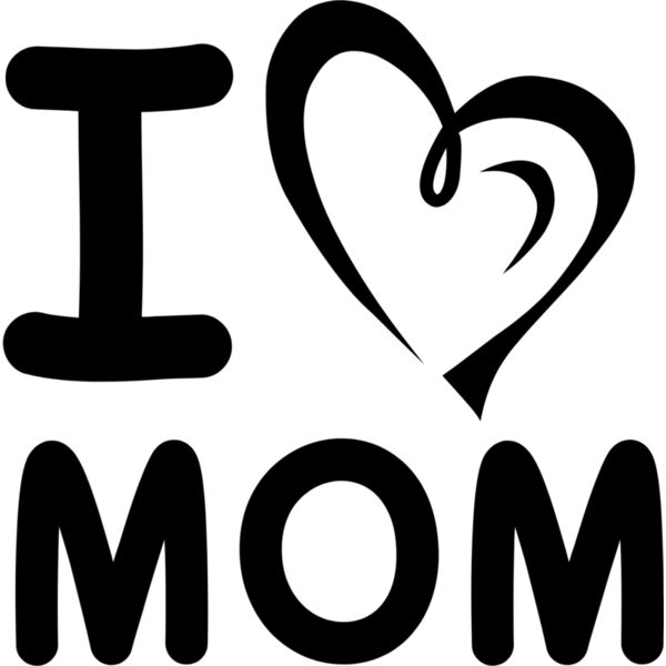 Mothers Day - I Heart Mom - MOM25_K Thumbnail