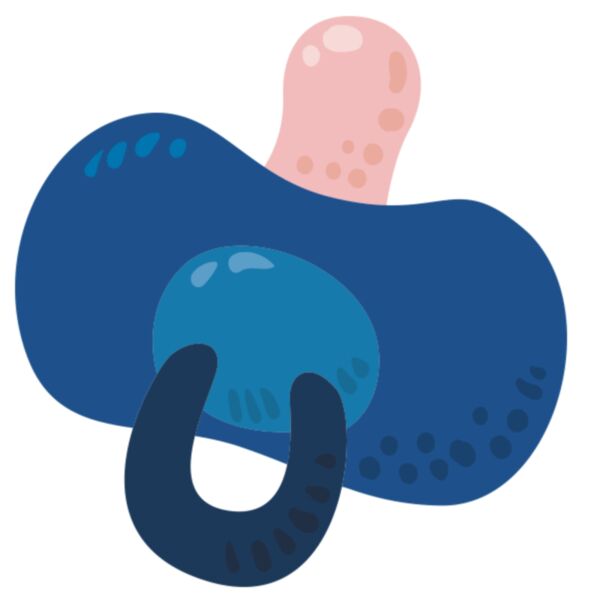 Baby Designs Logo - Baby Pacifier - Boy - BDL15 Thumbnail