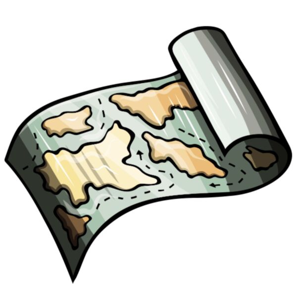 Design Book Adult - Map Scroll - AD7 Thumbnail