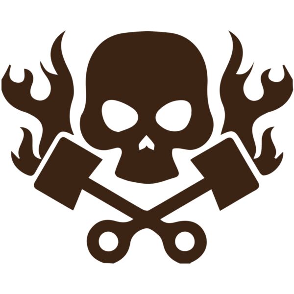 Design Book Adult - Skull Crossbones - AD26 Thumbnail