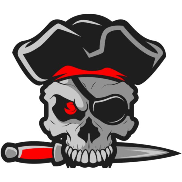 Design Book Adult - Skull Pirate - AD38 Thumbnail