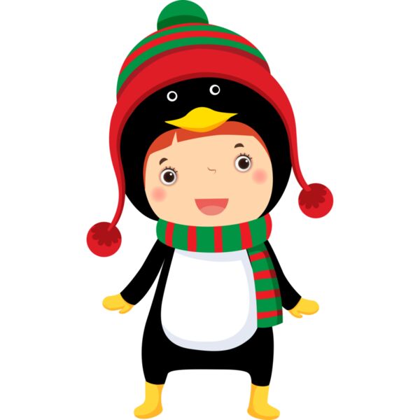 Christmas Designs , Group Designs , Cliparts, Black , PNG , Christmas Clipart Designs , Cute Penguin Kid , Mens Design , Ladies Design , Digital Printing , Full Print , Shirts , Mugs , Keychain , Poloshirt , Jacket , Customizable , Personalized Gift - CC7 Thumbnail