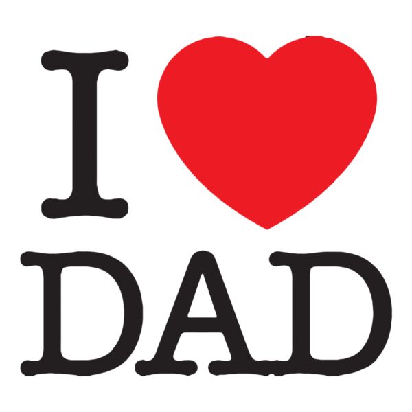 Fathers Day - Tribute Designs - I Heart Dad - FDT 06 Thumbnail