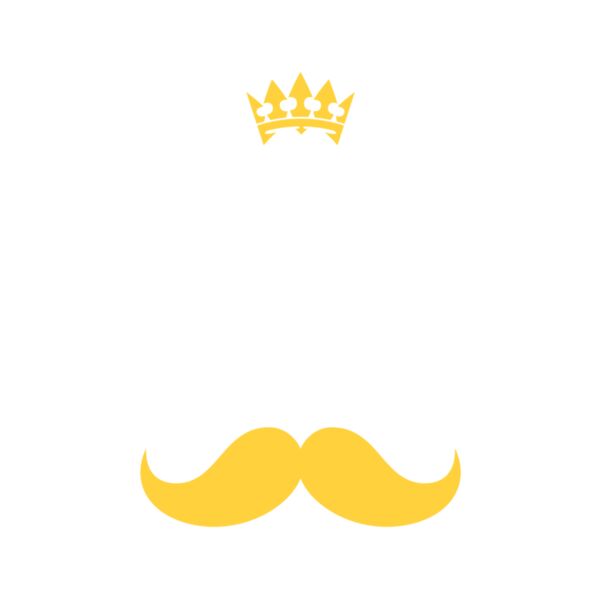 Fathers Day - Tribute Designs - Crown Mustache - Happy Fathers Day - FDT 08 Thumbnail