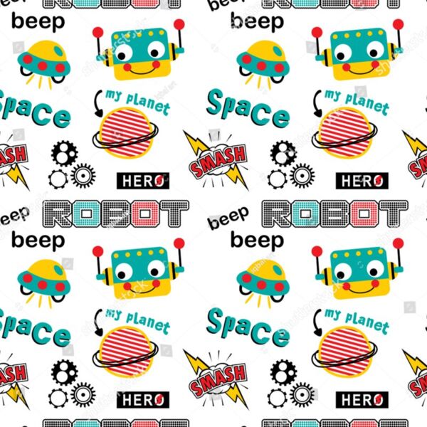 Full Background - Boy Designs - Outer Space - KB 07 Thumbnail