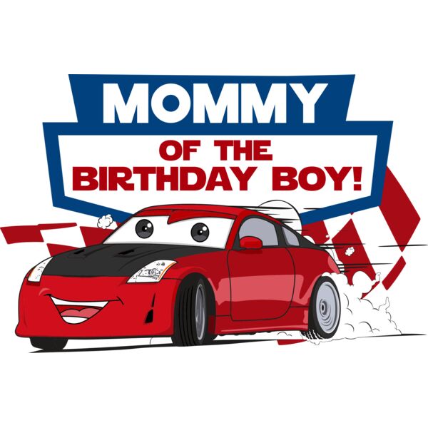 Red McQueen Car - Mommy of the Birthday Boy - GBS 05 mom Thumbnail