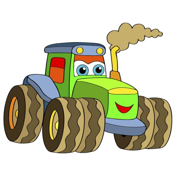 Green Tractor - C5 Thumbnail