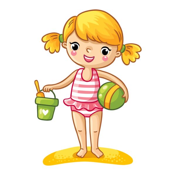 Little Girl Swimmer -S13 Thumbnail