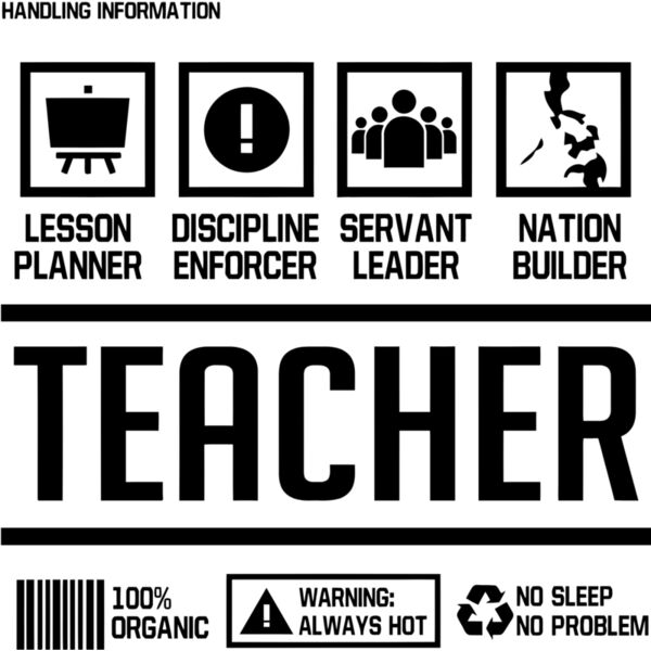 Profession Series - Editable Icon 2 - Teacher - ED20 15 Thumbnail