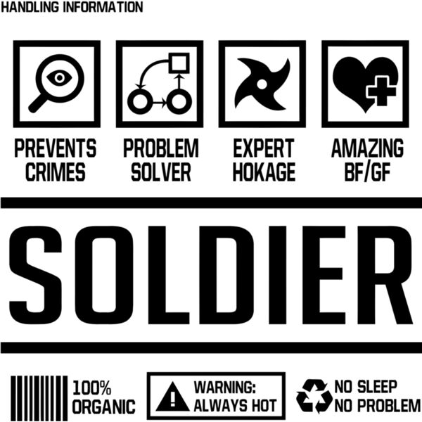 Professional Series - Editable Icon 2 - Soldier -  ED20 14 Thumbnail