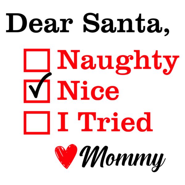 Christmas Family Design - Checkbox - Mommy - CHF-05 Mommy Thumbnail