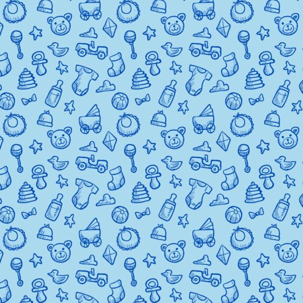 Youth Designs - Baby Toys - Sketch - Blue - BBB 03 Thumbnail