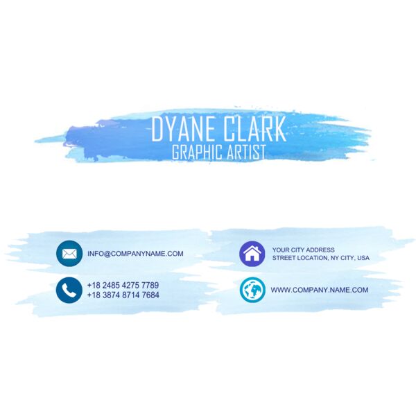 Calling Card - Graphic Artist Thumbnail