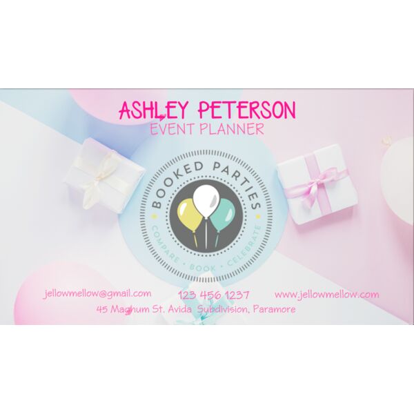 Calling Card - Event Coordinator Thumbnail