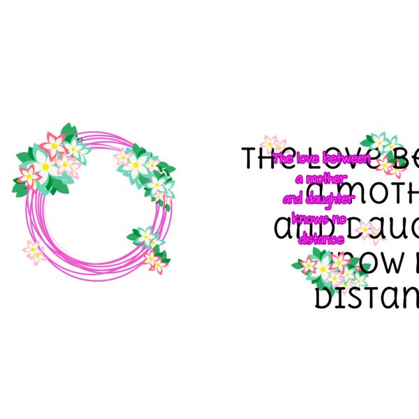 White Flower Frame Thumbnail