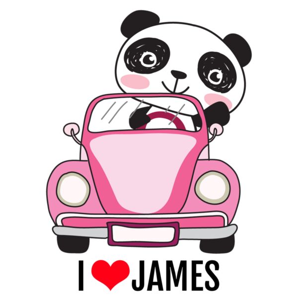 I Heart Panda - Girl Thumbnail