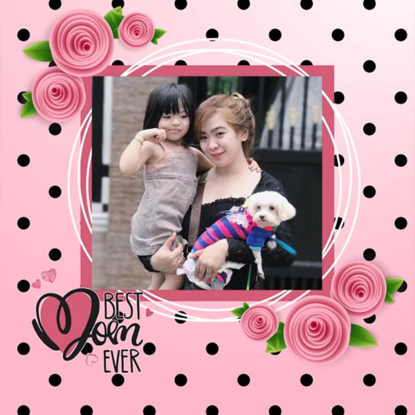 Square Rose Frame with Picture - MMP4 Thumbnail