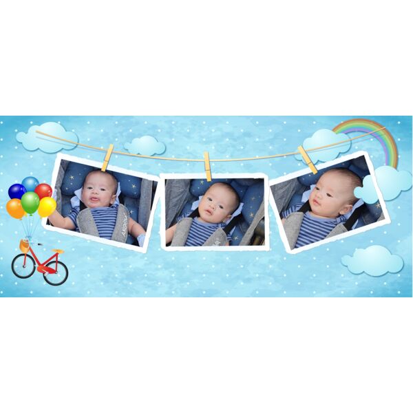 Photo Templates - Into the Clouds  Thumbnail