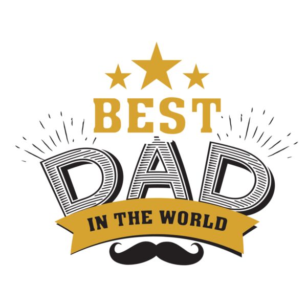 Fathers Day - Designs for Dad - Matching Designs - Best Dad in the World - DDM1 Thumbnail