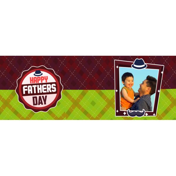 Photo Templates - Bottle Cap - Happy Fathers Day - DPT15 Thumbnail