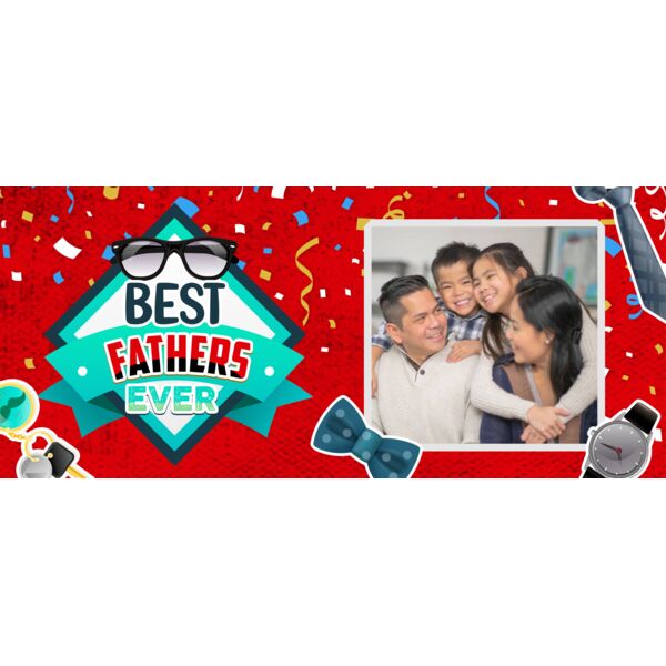 Photo Templates - Cute Icons - Best Fathers Ever - DPT2 Thumbnail