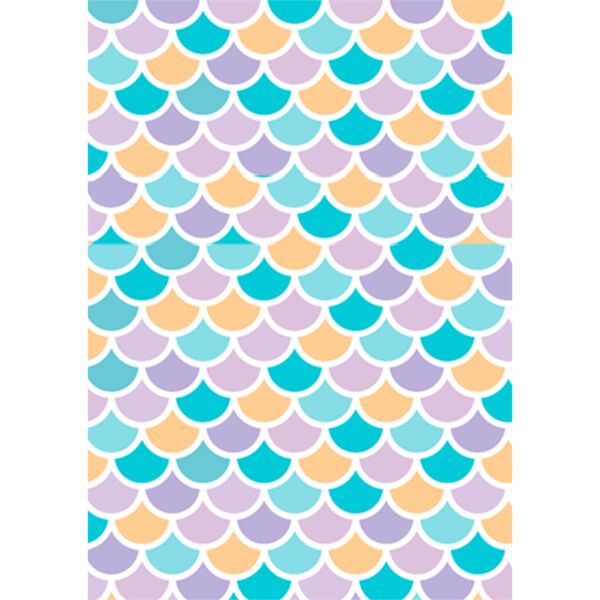 Notebook Designs - Mermaid Scale Background Thumbnail