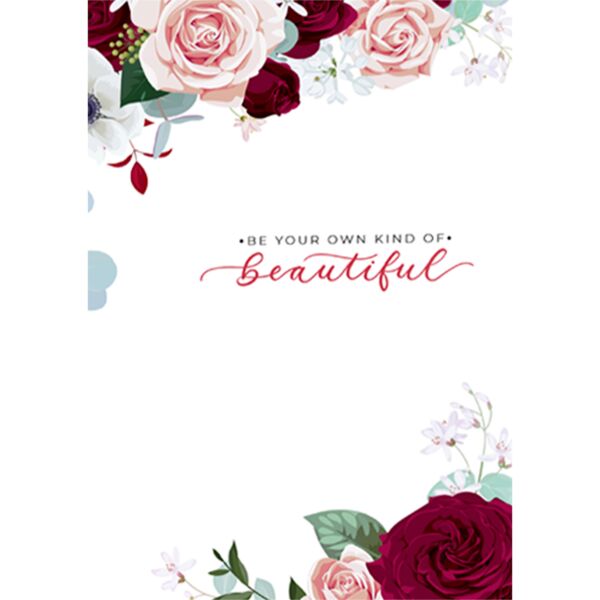 Notebook Designs - Be Your own Kind of Beautiful Thumbnail