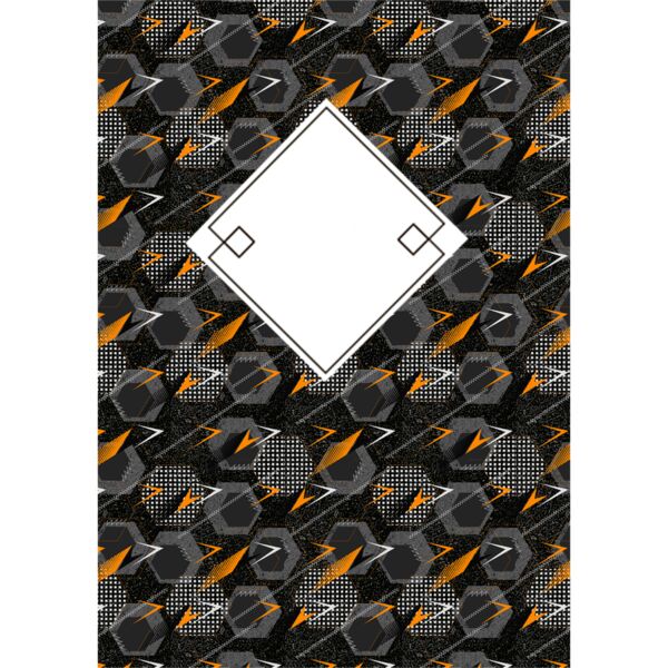Notebook Designs - Black Vector w/ Emblem Thumbnail