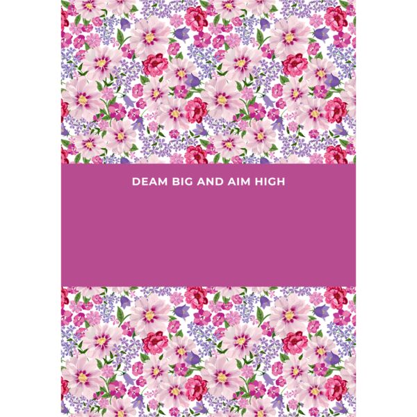 Notebook Designs - Floral Background Pattern Thumbnail