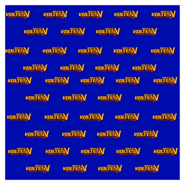 Toei, Voltes V Logo Pattern Colored Background, Popular Designs, Voltes V - V 22 Thumbnail